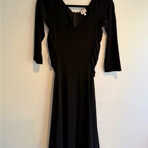 Armani Collezioni Black Long Sleeve Dress